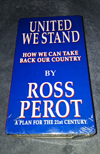 Ross perot united stand vhs - perot, we